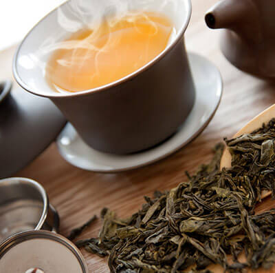 Oolong-zubereitung