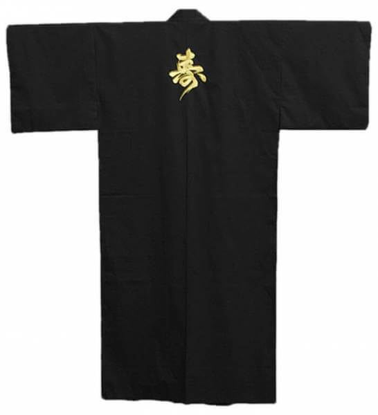 Japanischer Kimono »Langes Leben« gestickt