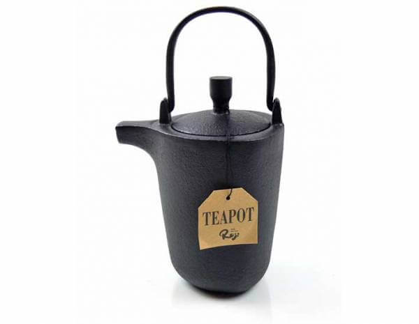 Gusseisen Teekanne »Akkiko« schwarz 0.3l