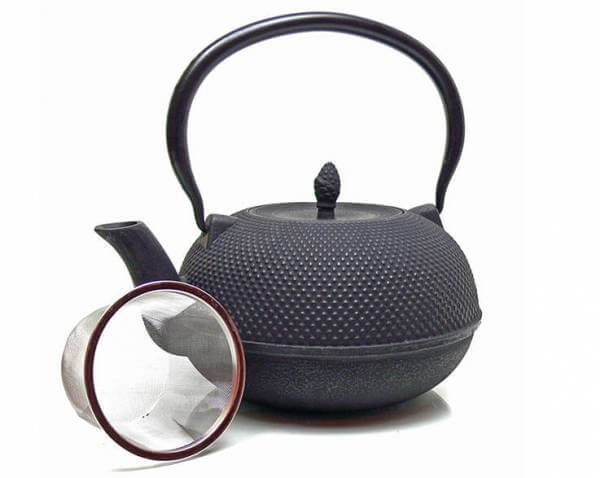 Gusseisen Teekanne »Arare« schwarz 1.8l