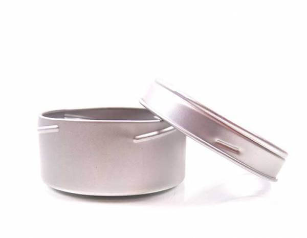 Teedose »Magnet« flach mit Sichtfenster