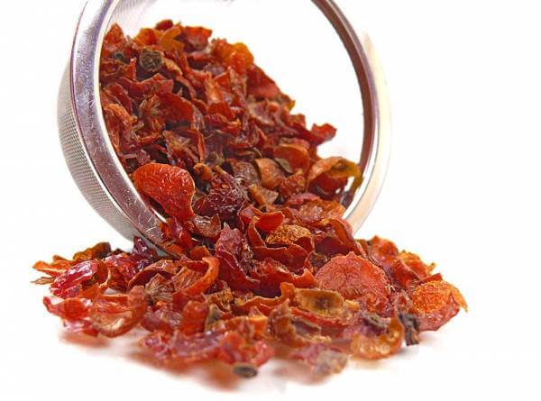 Kräutertee Hagebutten »Wilde Rose« 150g-Tüte