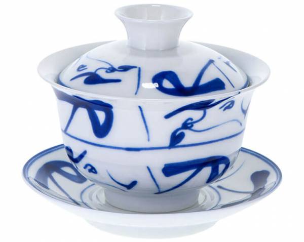 Gaiwan »Sammo-Futa« Deckeltasse aus Porzellan