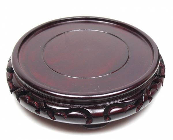 Rosenholz Untersetzer 15 cm