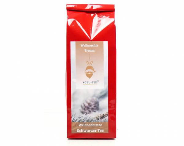 Weihnachts Schwarztee »Weihnachtstraum« in Geschenktüte