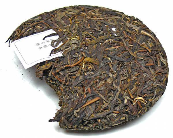 Pu Erh Tee aus Yiwu »Gua Feng Zhai« 200g-Fladen