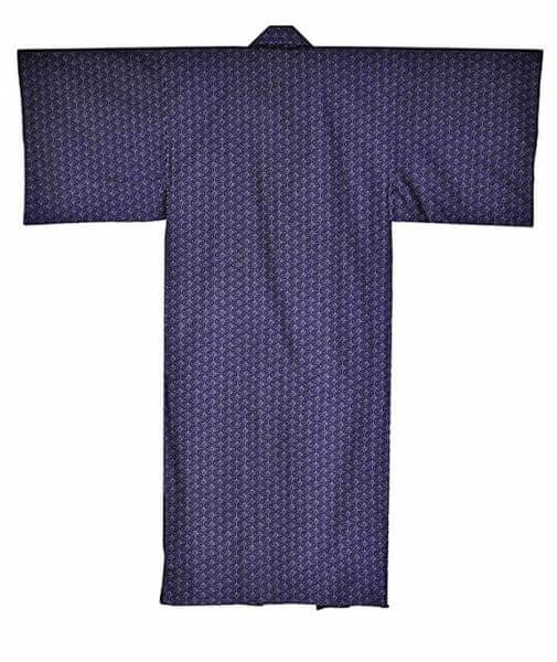 Japanischer Yukata »Nuno« blau