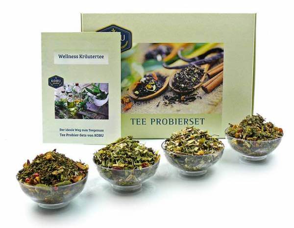 »Wellness Kräutertee« Probier-Set mit vier Sorten