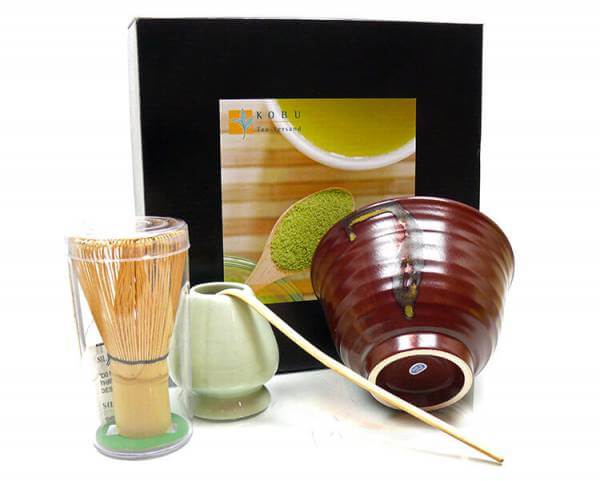 Matcha Set »Shinsen« braun