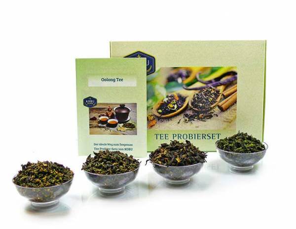 »Oolongtee« Probier-Set mit vier Sorten