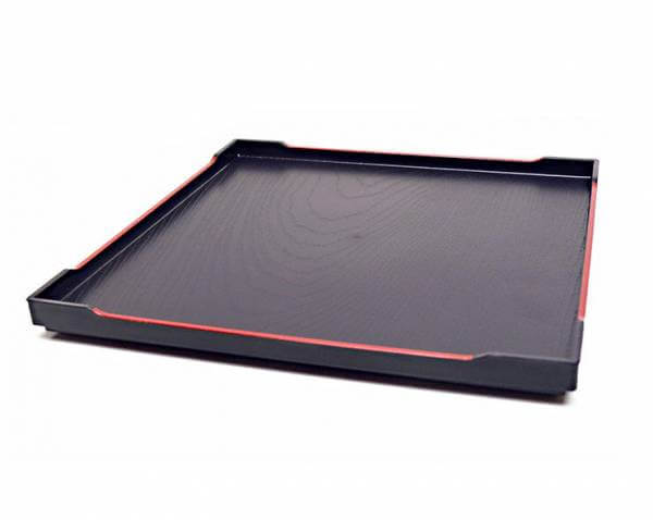 Tablett Lack schwarz »Hiroba klein«