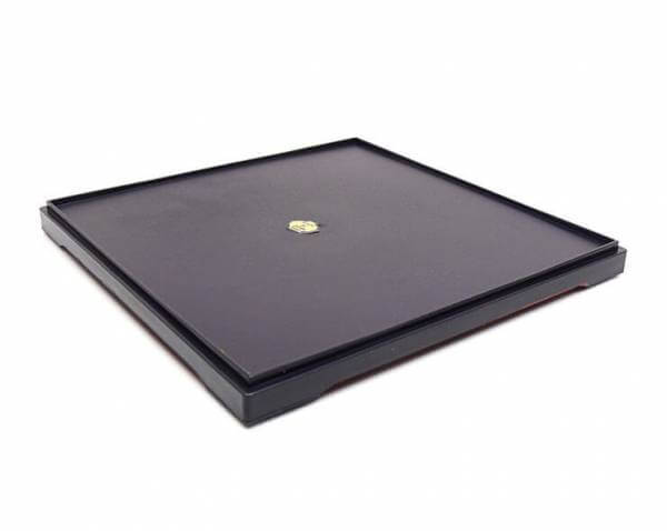 Tablett Lack schwarz »Hiroba klein«