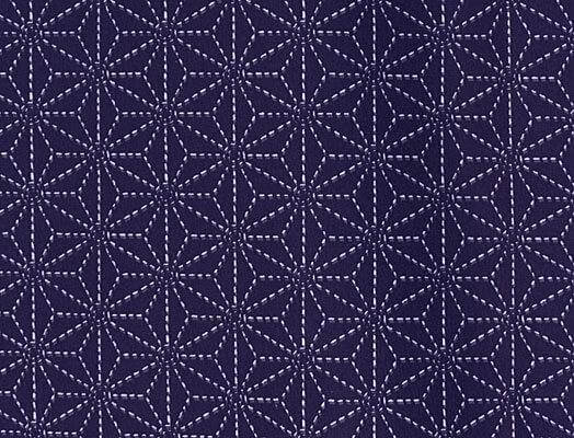 Japanischer Yukata »Nuno« blau