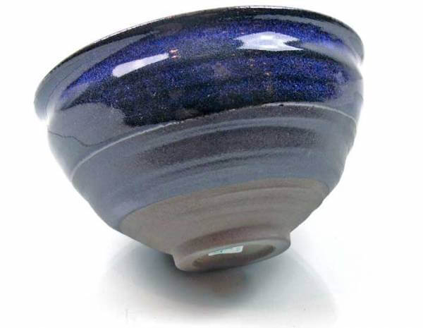 Matcha-Teeschale blau