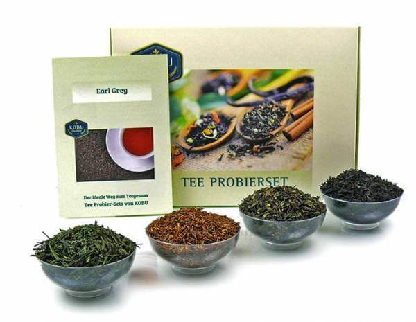 »Earl Grey« Probier-Set mit vier Sorten